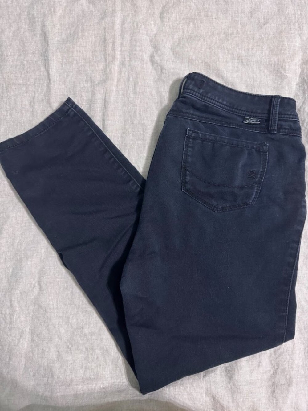 Torrid Source of Wisdom London Skinny Jeans Black Gray Wash Size 16